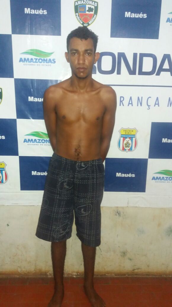 Homem é preso suspeito de roubar e agredir vítima com chave de fenda no Amazonas