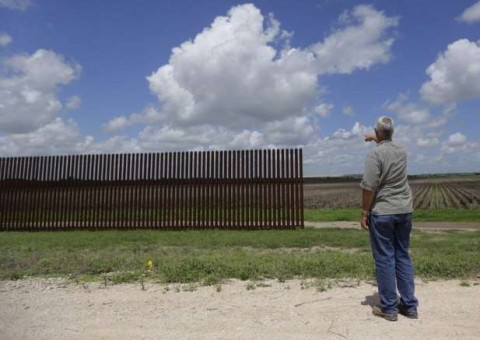 Trump estuda a viabilidade do muro com o México