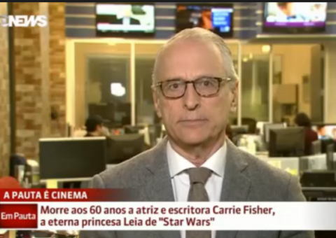 Jorge Pontual pede desculpas por piada sobre a morte de Carrie Fisher e lamenta