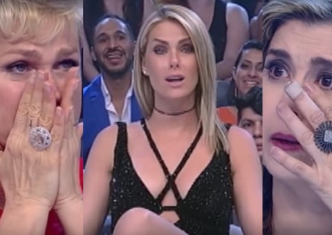 Luiz Bacci deixa todo mundo chorando ao presentear Ana Hickmann em amigo secreto