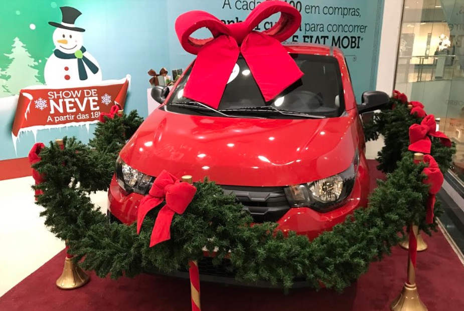 Shopping em Manaus sorteia Fiat Mobi 0km em janeiro