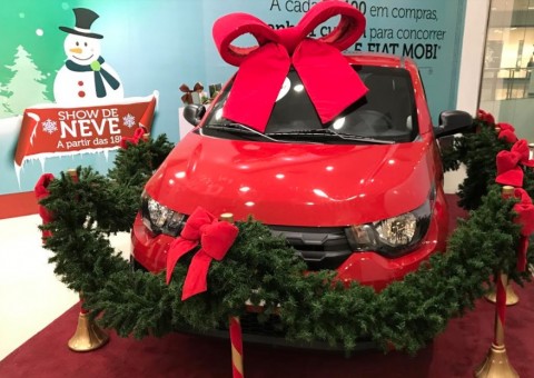 Shopping em Manaus sorteia Fiat Mobi 0km em janeiro
