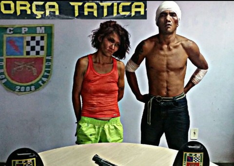 População impede assalto e espanca suspeitos em Manaus