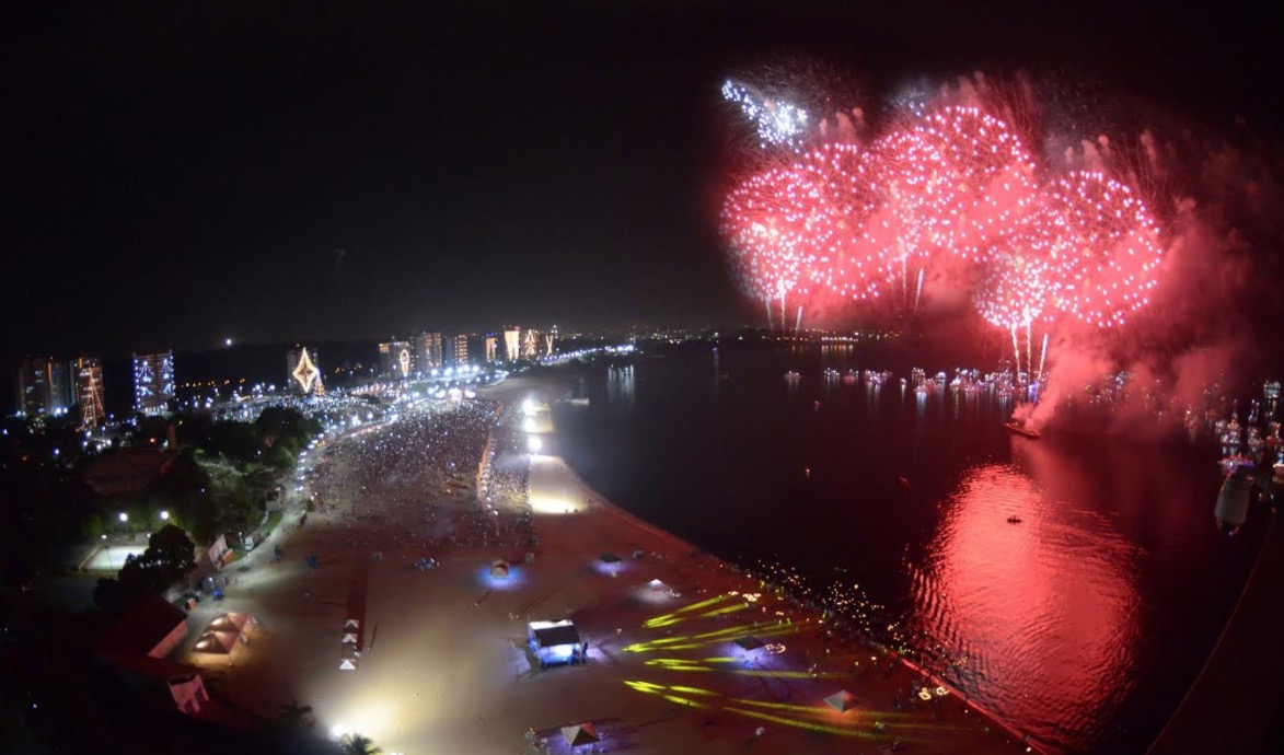 De axé a forró, bairros de Manaus também comemoram a virada do ano