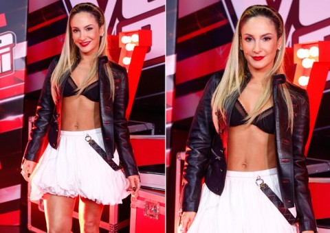 Look de Claudia Leitte na final do “The Voice” vira piada na internet