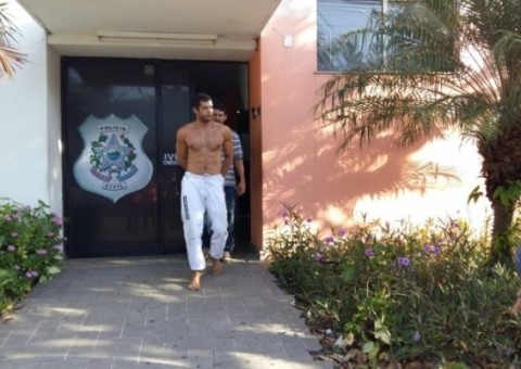 Amazonense é preso suspeito de espancar zeladora em Vitória. Vídeo