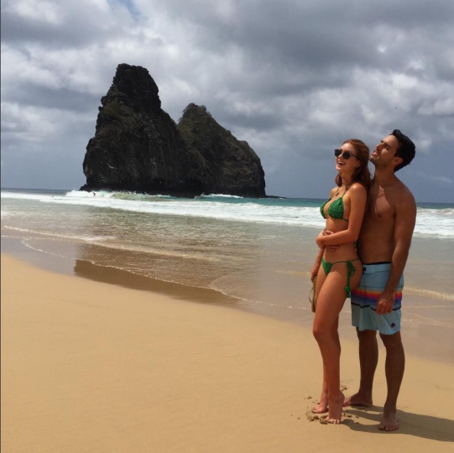 Marina Ruy Barbosa ostenta corpão em fotos em Fernando de Noronha