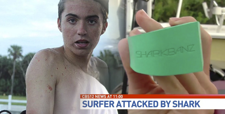 Menino usando pulseira que repele tubarão é mordido por tubarão