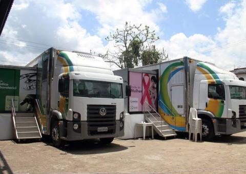 Zona leste de Manaus recebe Unidade Móvel de Saúde