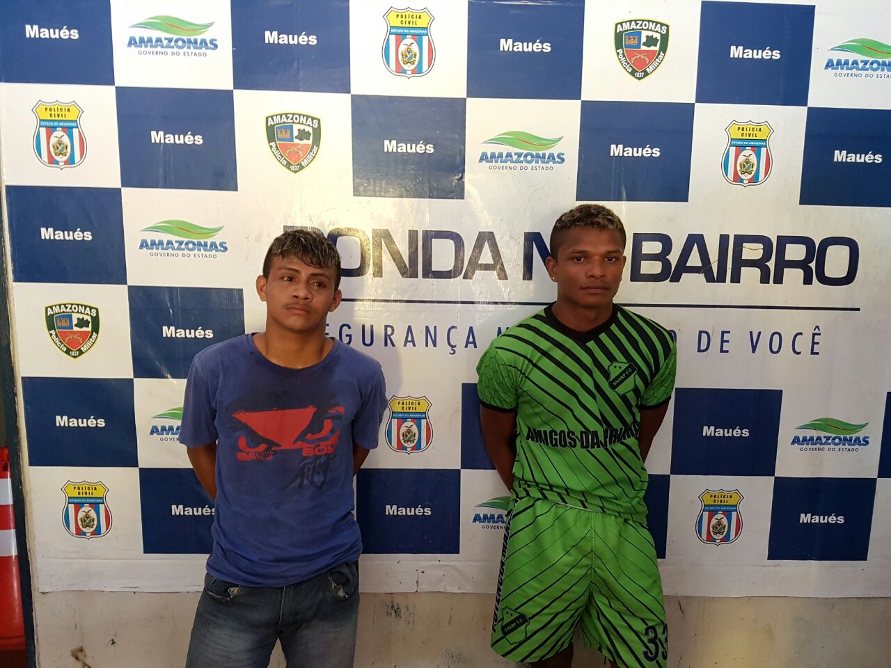 Foragidos são recapturados durante abordagem em barco no AM