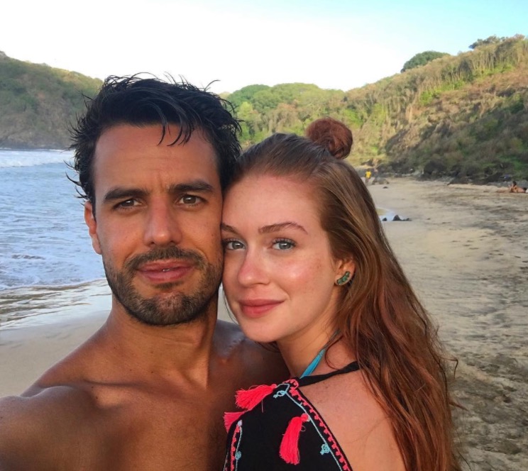 Marina Ruy Barbosa estica férias com o noivo em Alagoas