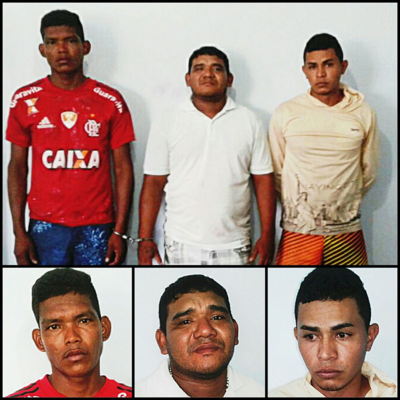 Foragidos do Compaj são recapturados em Manaus