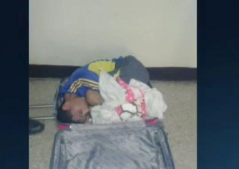 Com ajuda da namorada, homem tenta fugir de presídio dentro de mala 