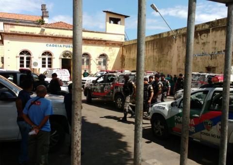 Presos reivindicam benefícios durante tumulto na Cadeia Pública Raimundo Vidal Pessoa