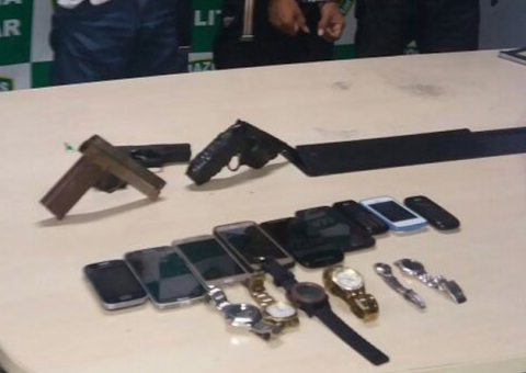 Trio é detido em flagrante após arrastões em ônibus na zona Leste de Manaus