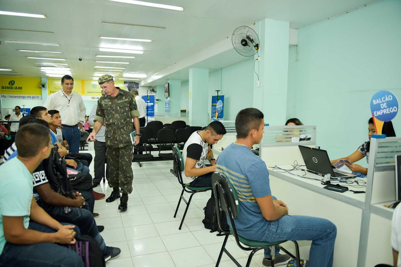 Sine Amazonas inicia atendimento aos egressos do Exército