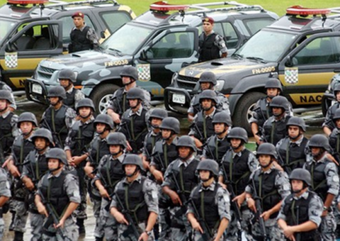 Força Nacional envia 100 homens para reforçar segurança em Manaus