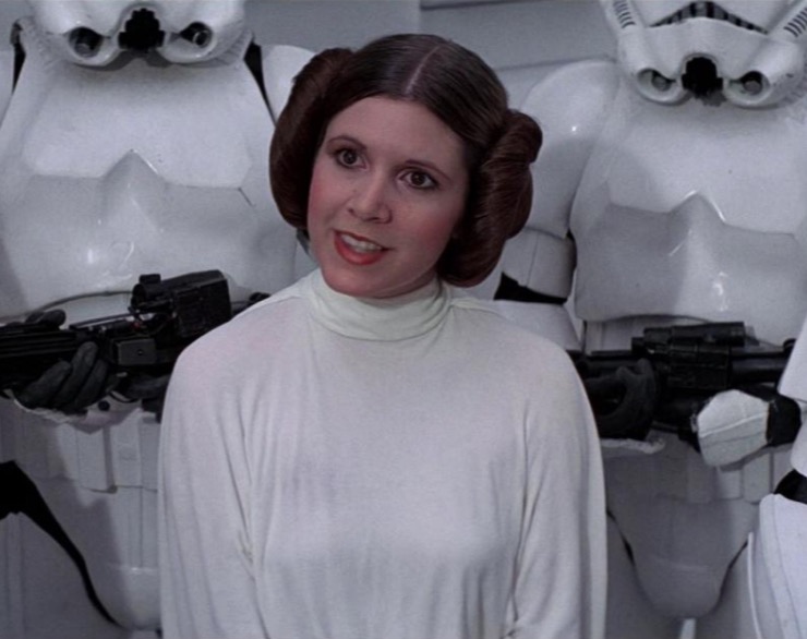Fãs criam petição para que personagem de Carrie Fischer vire princesa da Disney