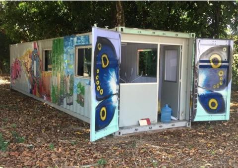 Biblioteca Contêiner inaugura este sábado em Manaus 