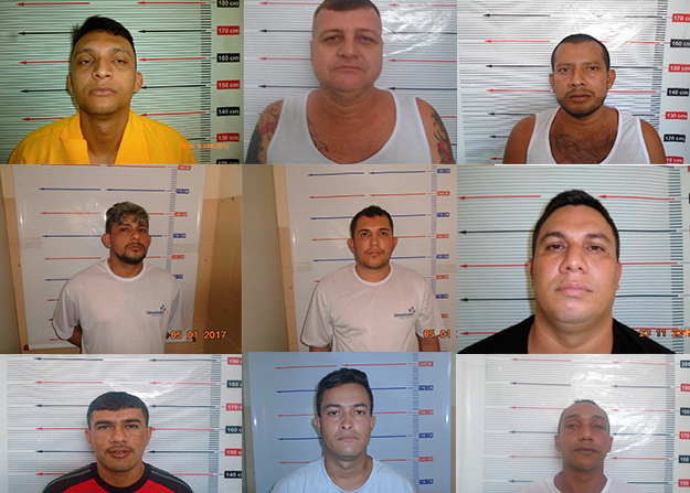 Veja quem são os suspeitos de liderar chacina em presídios de Manaus