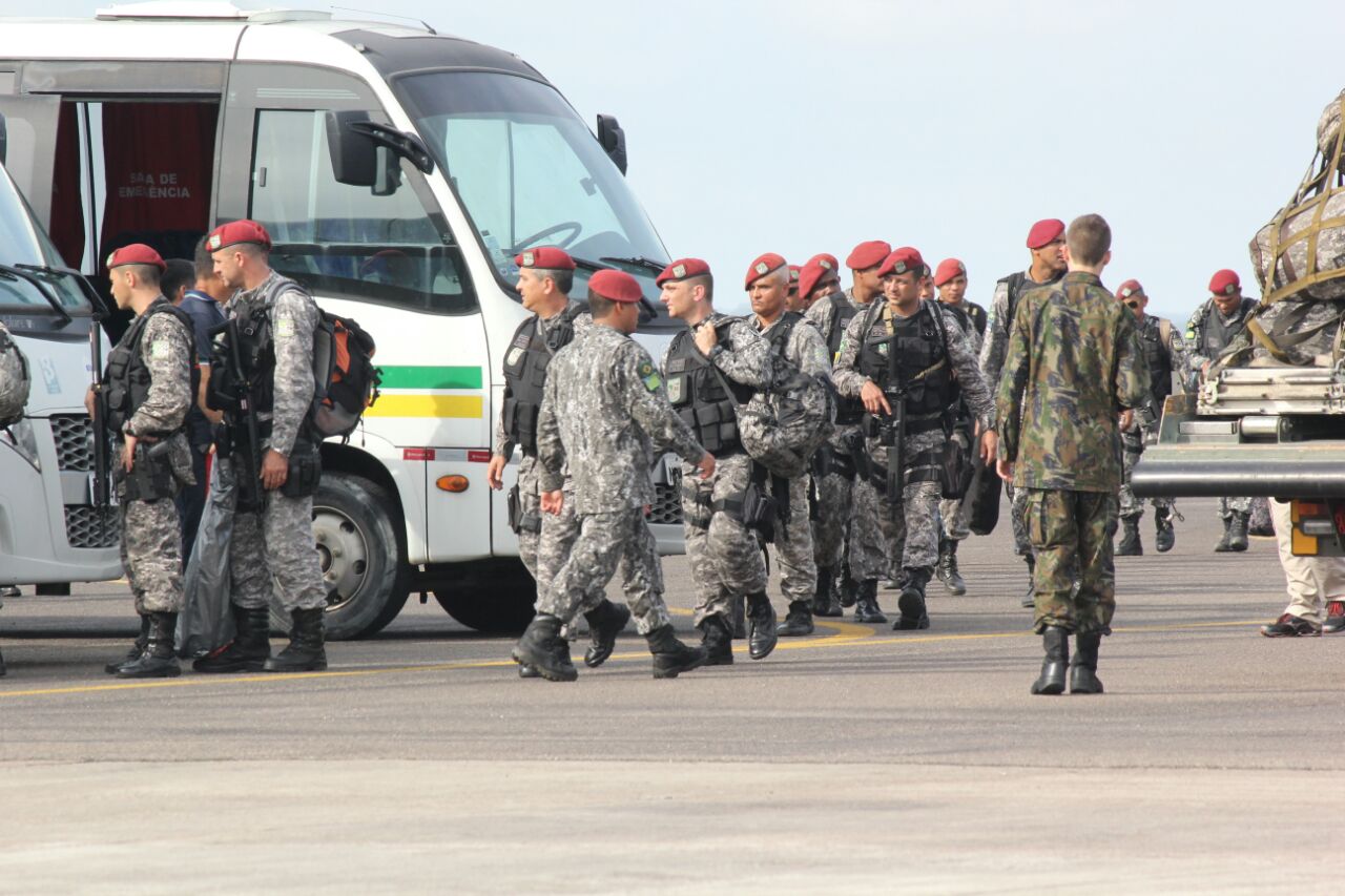  Força Nacional deve permanecer em Manaus por 30 dias, diz Governo 