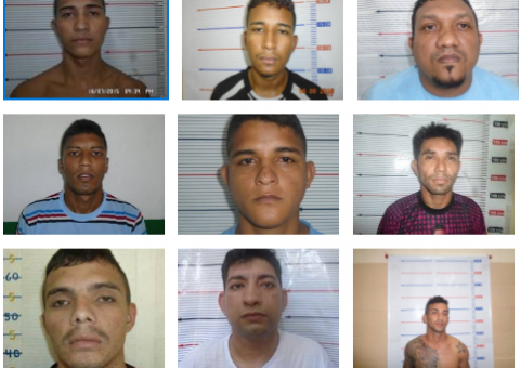 Compaj e Ipat divulga lista oficial com foto e nome dos foragidos