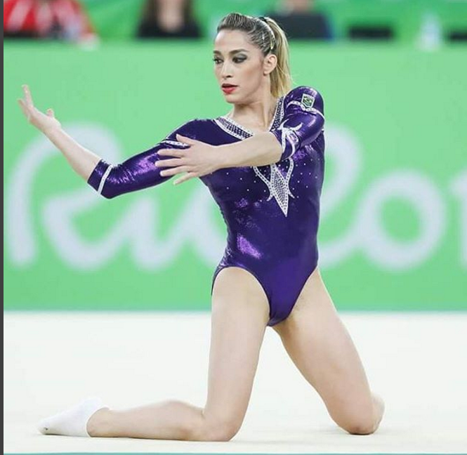 Ginasta Daniele Hypolito está de casamento marcado