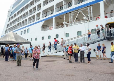 Temporada de Cruzeiros traz mais um navio a Manaus