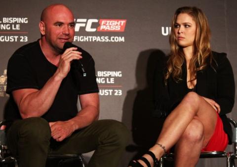 Dana White quer encontro com Ronda Rousey para decidir futuro no UFC