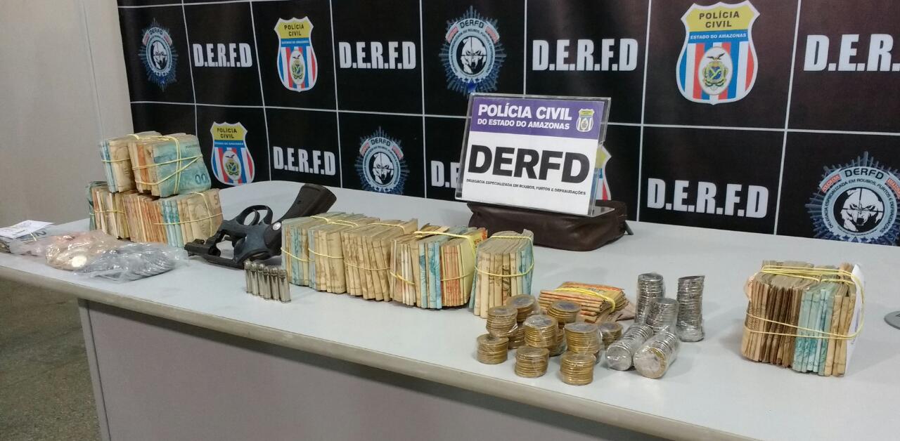 Grupo é preso com R$111 mil em espécie no Amazonas