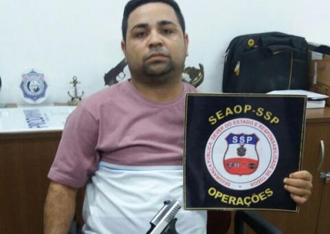 Suposto pistoleiro da FDN é preso em Manaus