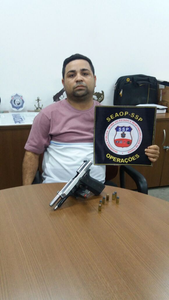 Suposto pistoleiro da FDN é preso em Manaus