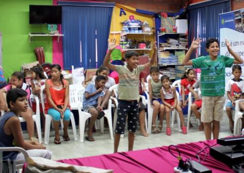  Colônia de Férias para as crianças movimenta Prosamim