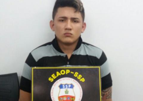 Foragido do Ipat é recapturado após pular muro para fugir da polícia em Manaus