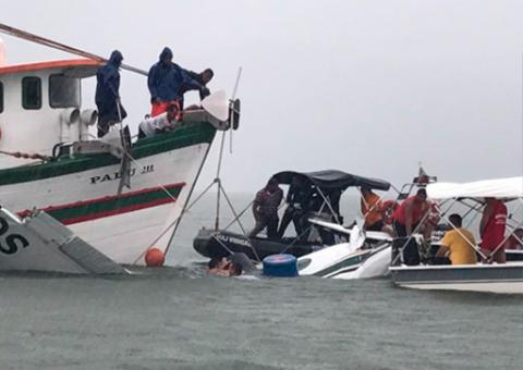 Corpo da quarta vítima de acidente que matou Teori é resgatado 