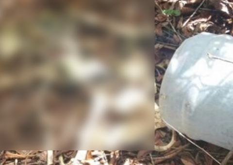 Ossada humana é encontrada dentro de garrafão em Manaus