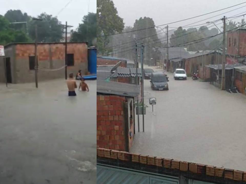 Chuva atinge cidade e provoca prejuízos aos manauaras