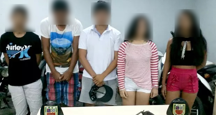 Grupo é preso suspeito de praticar assaltos na Compensa