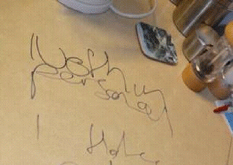 Assaltante que deixa bilhete para vítimas de furto na Inglaterra, é brasileiro