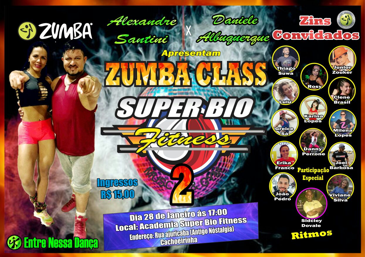 Super aulão de Zumba irá reunir os melhores professores de Manaus 