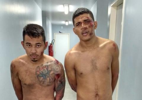 Foragido do Compaj e comparsa são detidos após assalto no Centro de Manaus