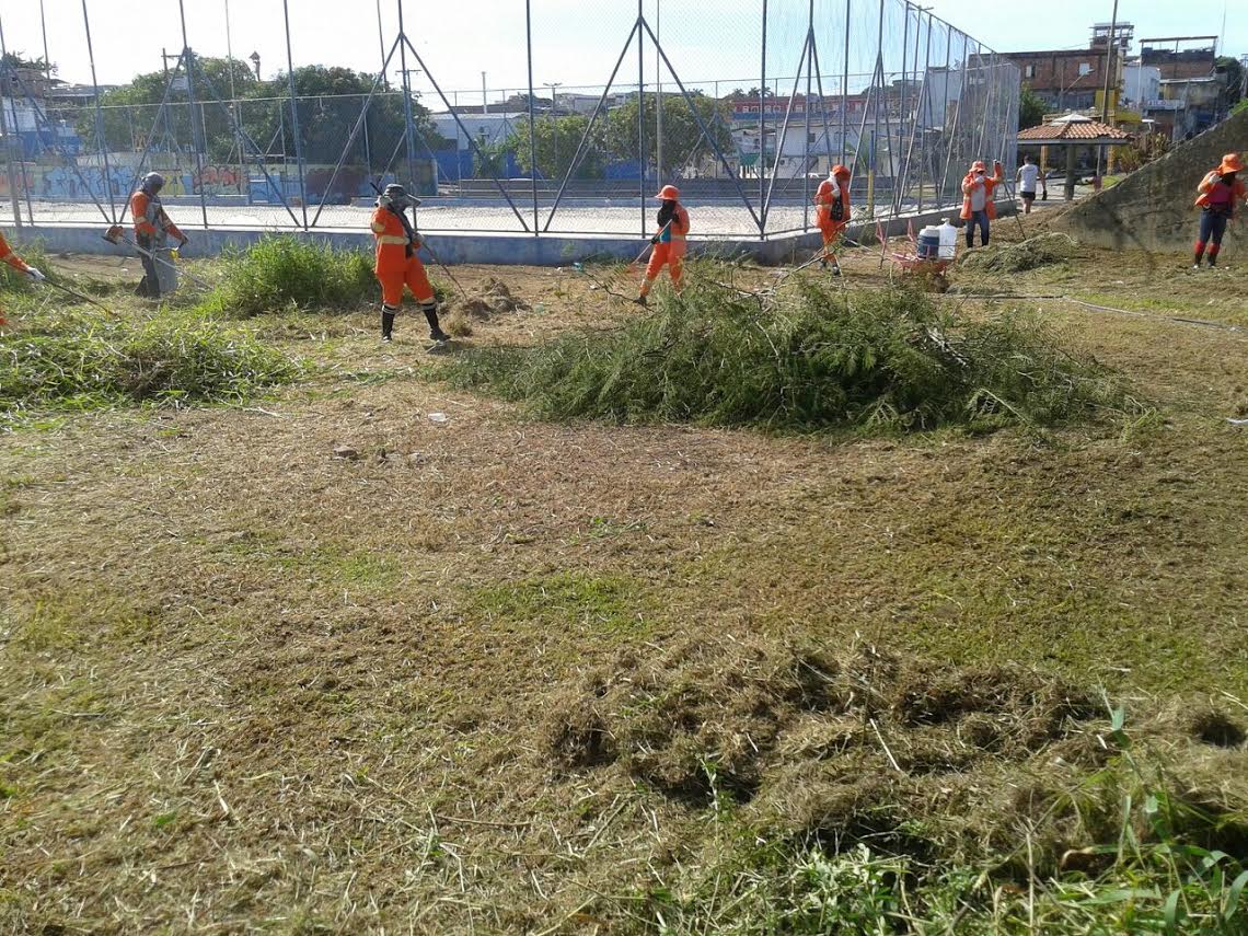 Em Manaus, Santa Luzia e Morro da Liberdade recebem mutirão de limpeza 