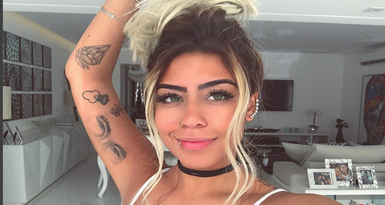  Irmã de Neymar faz tatuagem inusitada e vira piada web