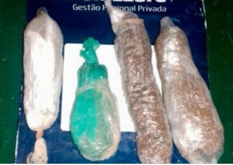 Familiares são presos tentando entrar com drogas em prisões do Amazonas