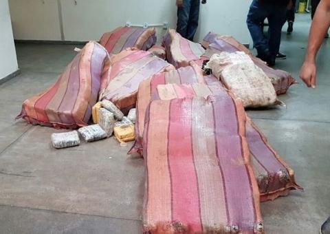 Três pessoas são presas com 1 tonelada de drogas em Manaus