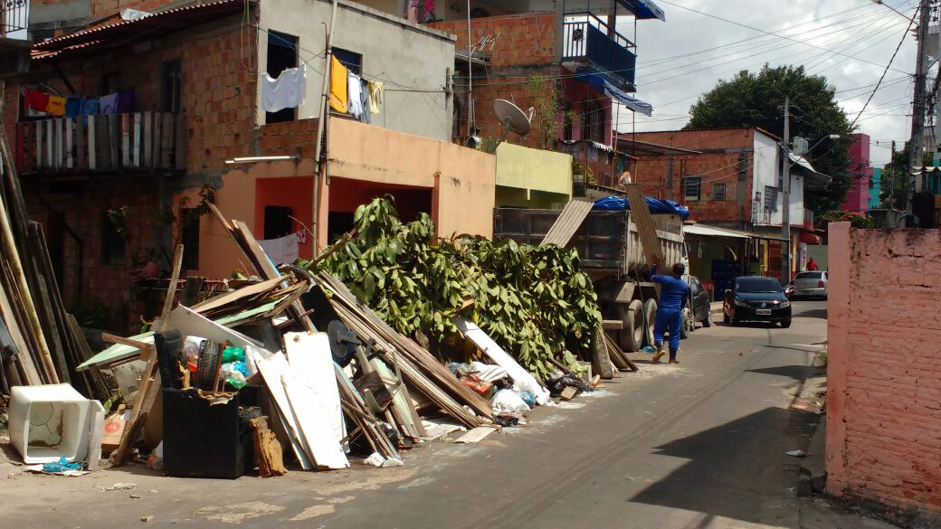 Quinze lixeiras viciadas foram desarticuladas durante janeiro em Manaus