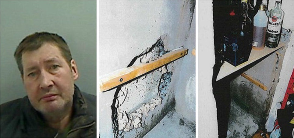  Pedófilo encarcerava vítimas em buraco atrás de geladeira