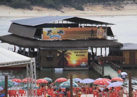 Programação de Carnaval do flutuante Sun Paradise terá Rock e música Eletrônica