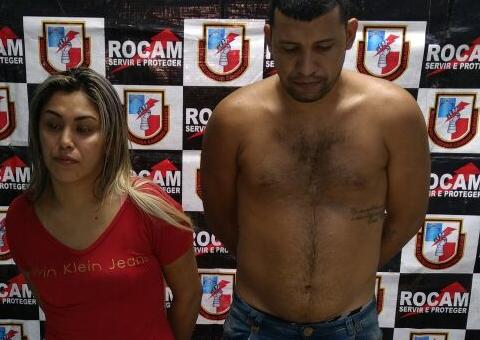 Após denúncia anônima, casal é preso com drogas e arma em Manaus