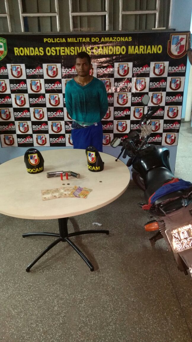 Perseguição policial termina com moto roubada devolvida ao dono em Manaus